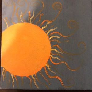 Sun painting